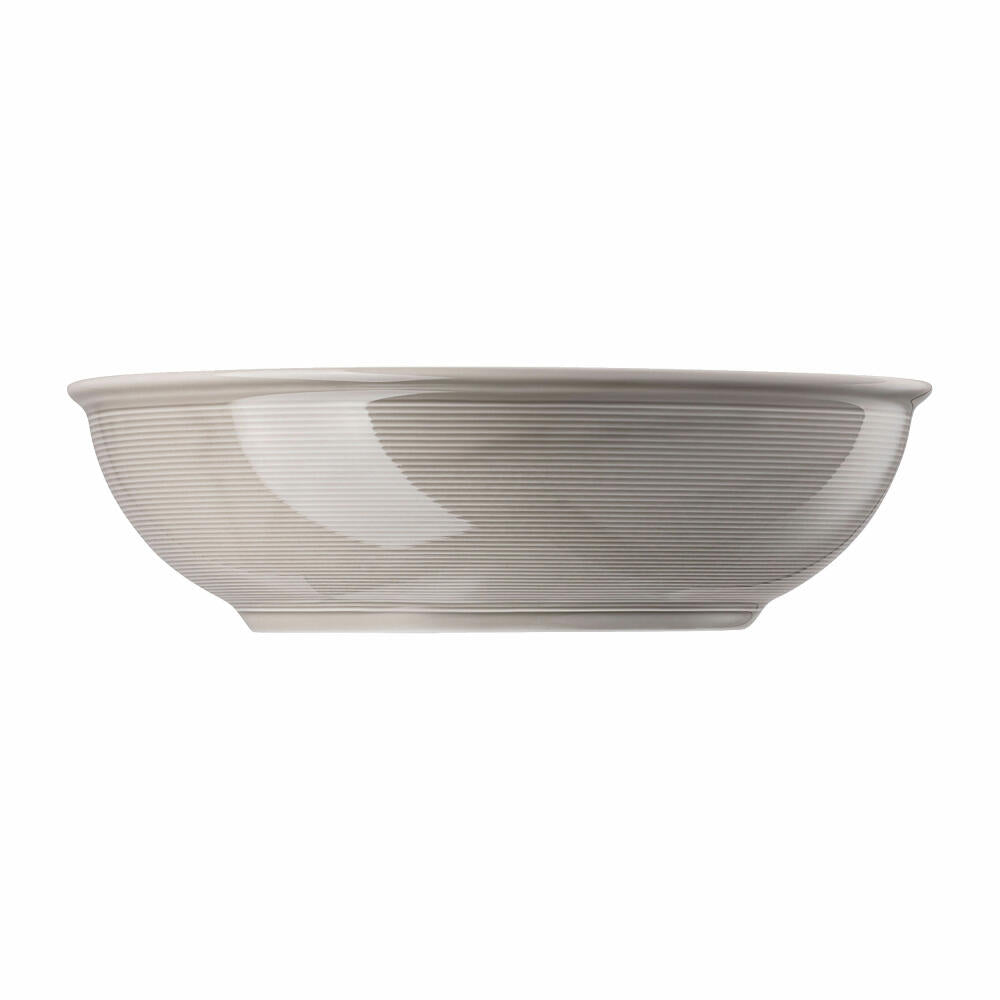 Thomas Trend Colour Schüssel flach, Schale, Porzellan, Moon Grey, 32 cm, 11400-401919-13032