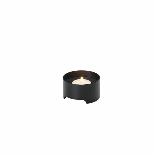 Zone Denmark Teelichthalter Singles, Kerzenhalter, Kerzenständer, Metall, Black, Ø 7.5 cm, 26577