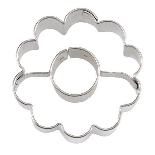 Städter cookie cutter almond ring wavy, cookie cutter, cookie mold, biscuit, cookies, stainless steel, Ø 4 cm, 124028