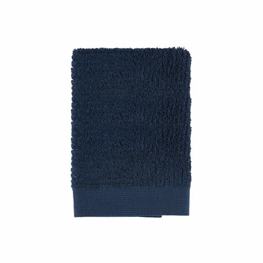 Zone Denmark Towel Classic, Bath Towel, Guest Towel, Cotton, Dark Blue, 70 x 50 cm, 330115