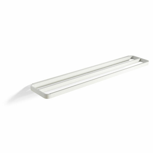 Zone Denmark Towel Holder Double Rim, Towel Rail, Aluminium, White, 70 x 12.5 cm, 14474