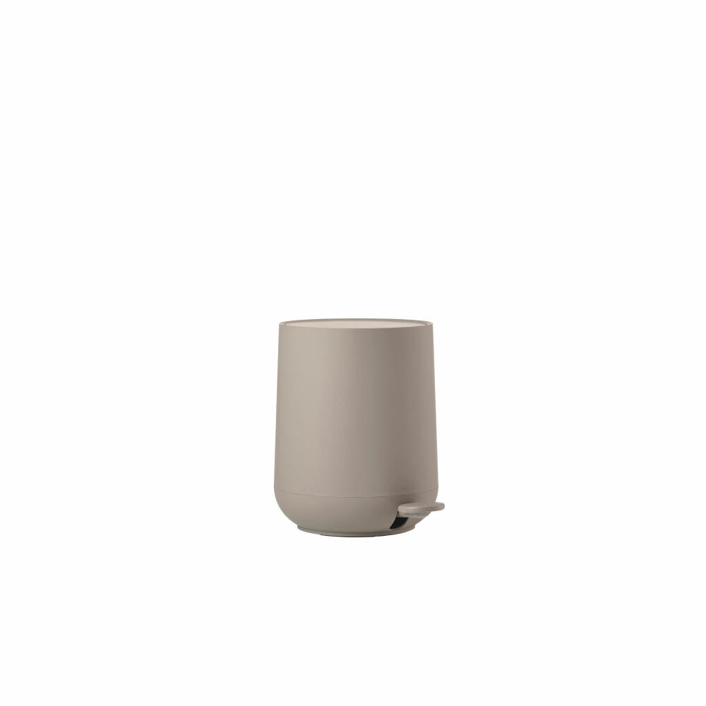 Zone Denmark pedal bin Nova, pedal bin, trash can, cosmetic bin, bathroom bin, ABS, taupe, 3 L, 28089