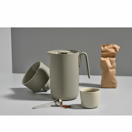 Zone Denmark Kaffeefilter Singles, Handfilter, Kaffeebereiter, Dauerfilter, Filter Aufsatz, Kunststoff, Mud, 331966