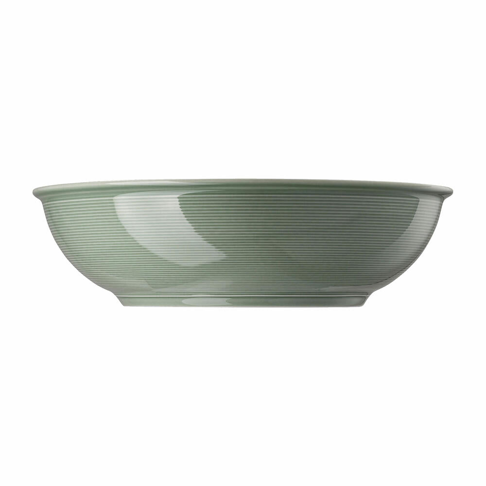 Thomas Trend Colour Schüssel flach, Schale, Porzellan, Moss Green, 32 cm, 11400-401922-13032
