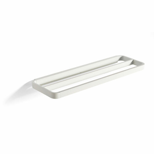 Zone Denmark Towel Holder Double Rim, Towel Rail, Aluminium, White, 44 x 12.5 cm, 14472