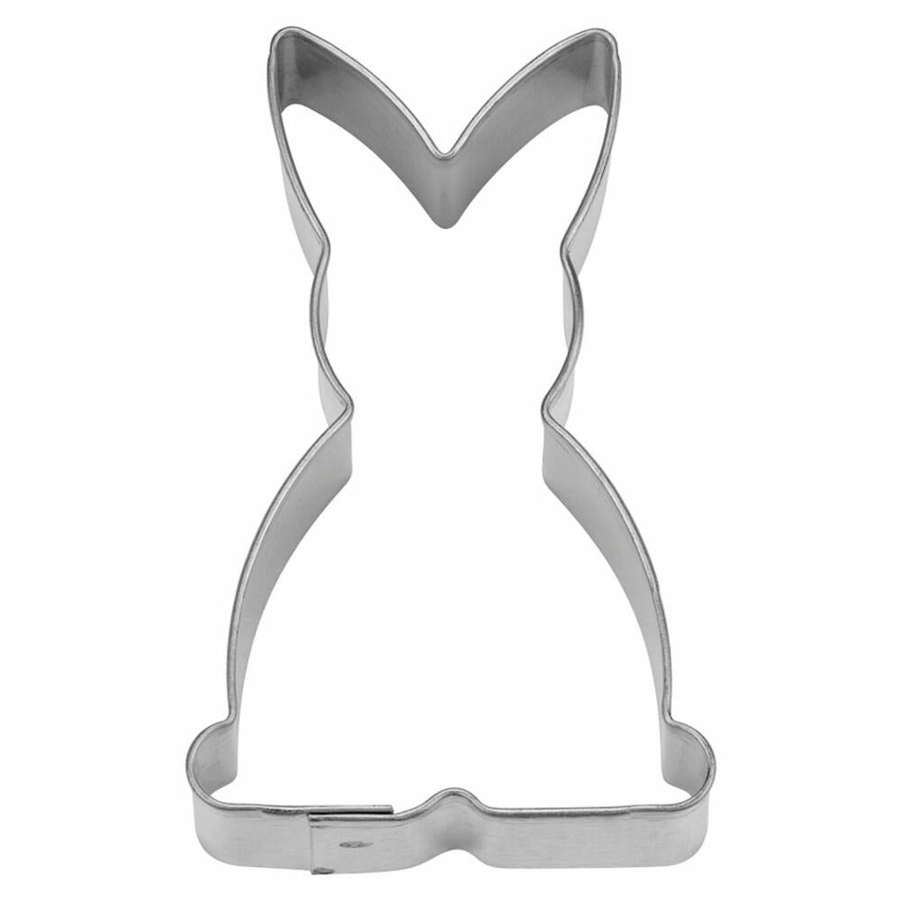 Städter Ausstecher Hase Sitzend, Ausstechform, Plätzchenform, Keks, Plätzchen, Edelstahl, 8 cm, 080065