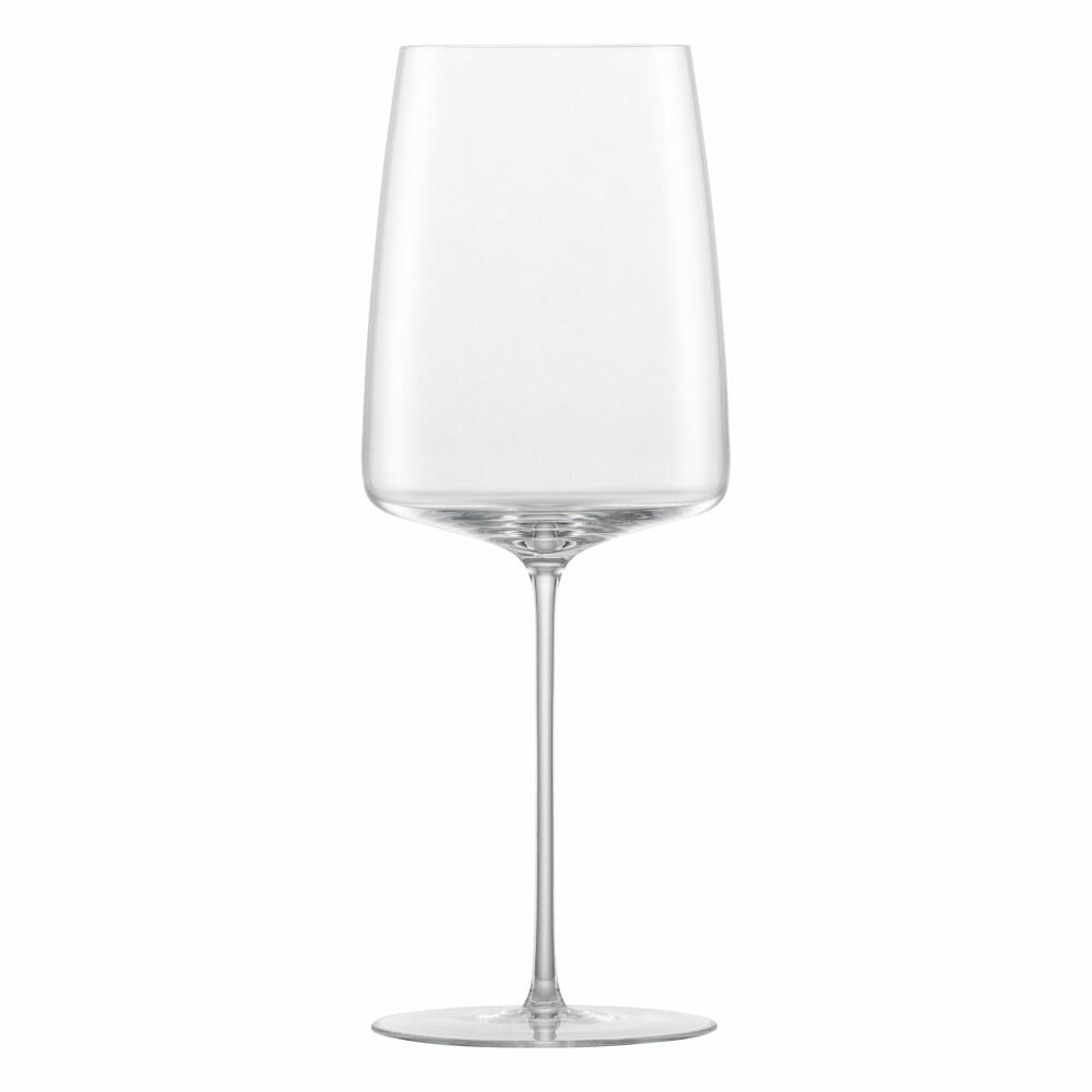 Zwiesel Glas Handmade Weinglas Simplify Kraftvoll & Würzig 2er Set, Wein Glas, 689 ml, 122054