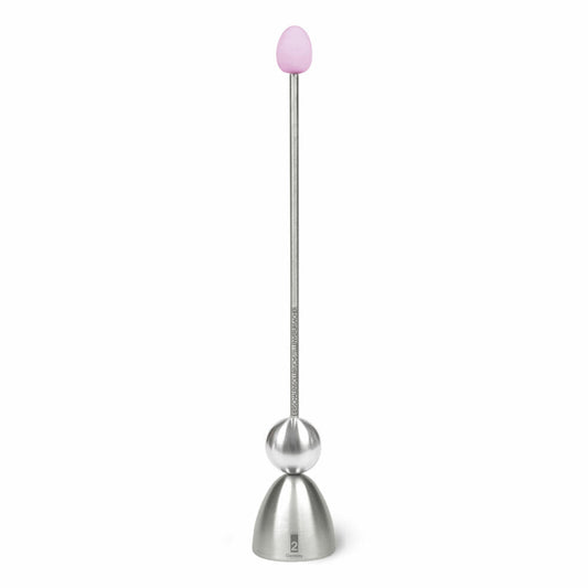 Take2 Clack Retro Edition 2 eggshell breaking point causer, egg topper, egg opener, egg cracker, rosé, 99053