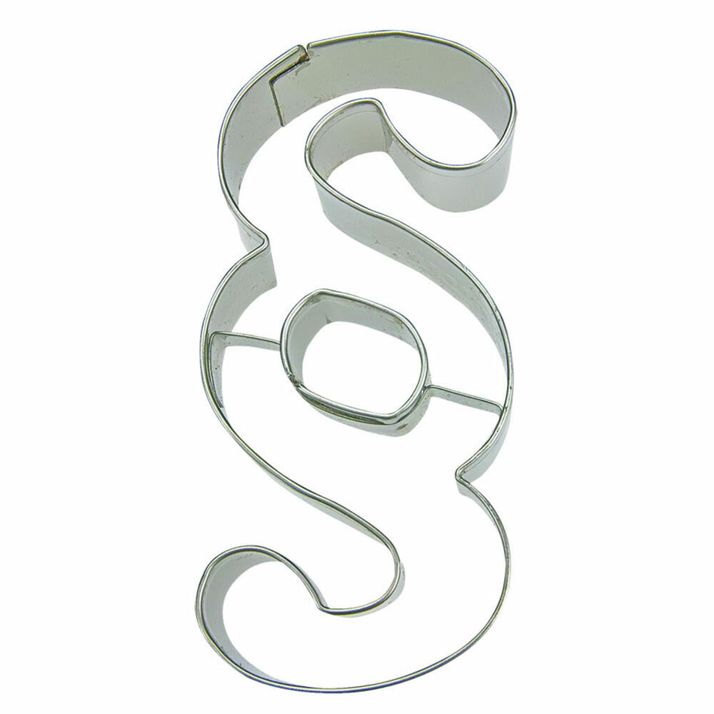 Städter Ausstecher § - Paragraphen-Zeichen, Ausstechform, Plätzchenform, Keks, Plätzchen, Edelstahl, 7.5 cm, 200739