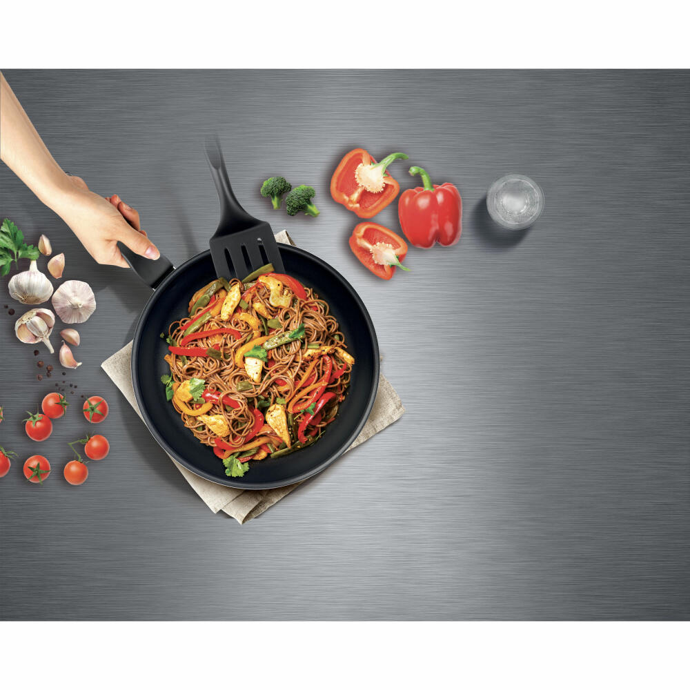 Tefal XL Force wok pan, wok pan, induction-suitable, aluminum, Ø 28 cm, C38519