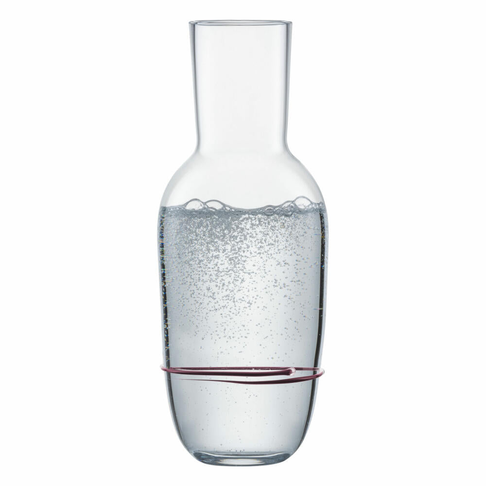 Zwiesel Glas Handmade Carafe Aura Aubergine, Water Carafe, Water Bottle, 1.5 L, 121681