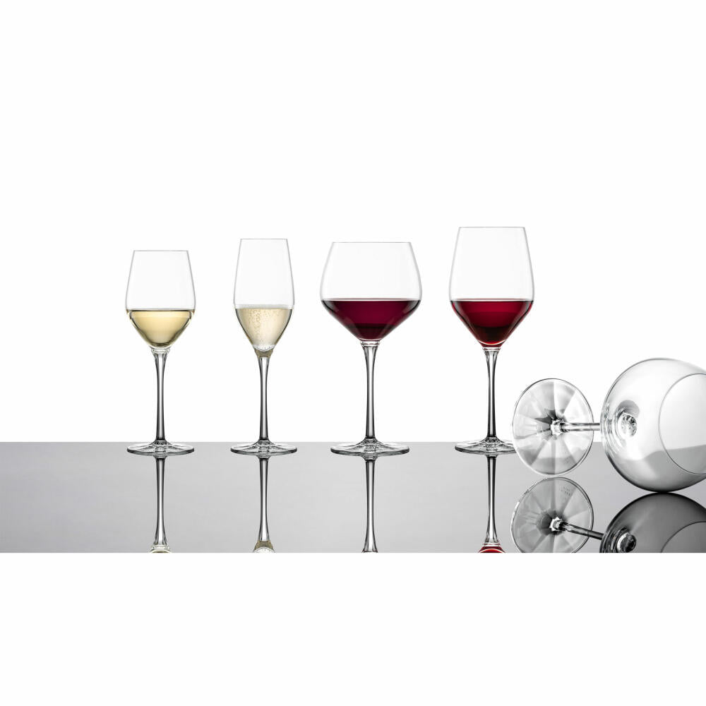 Zwiesel Glass Red Wine Glass Roulette Set of 2, Wine Glass, Crystal Glass, Clear, 638 ml, 122611