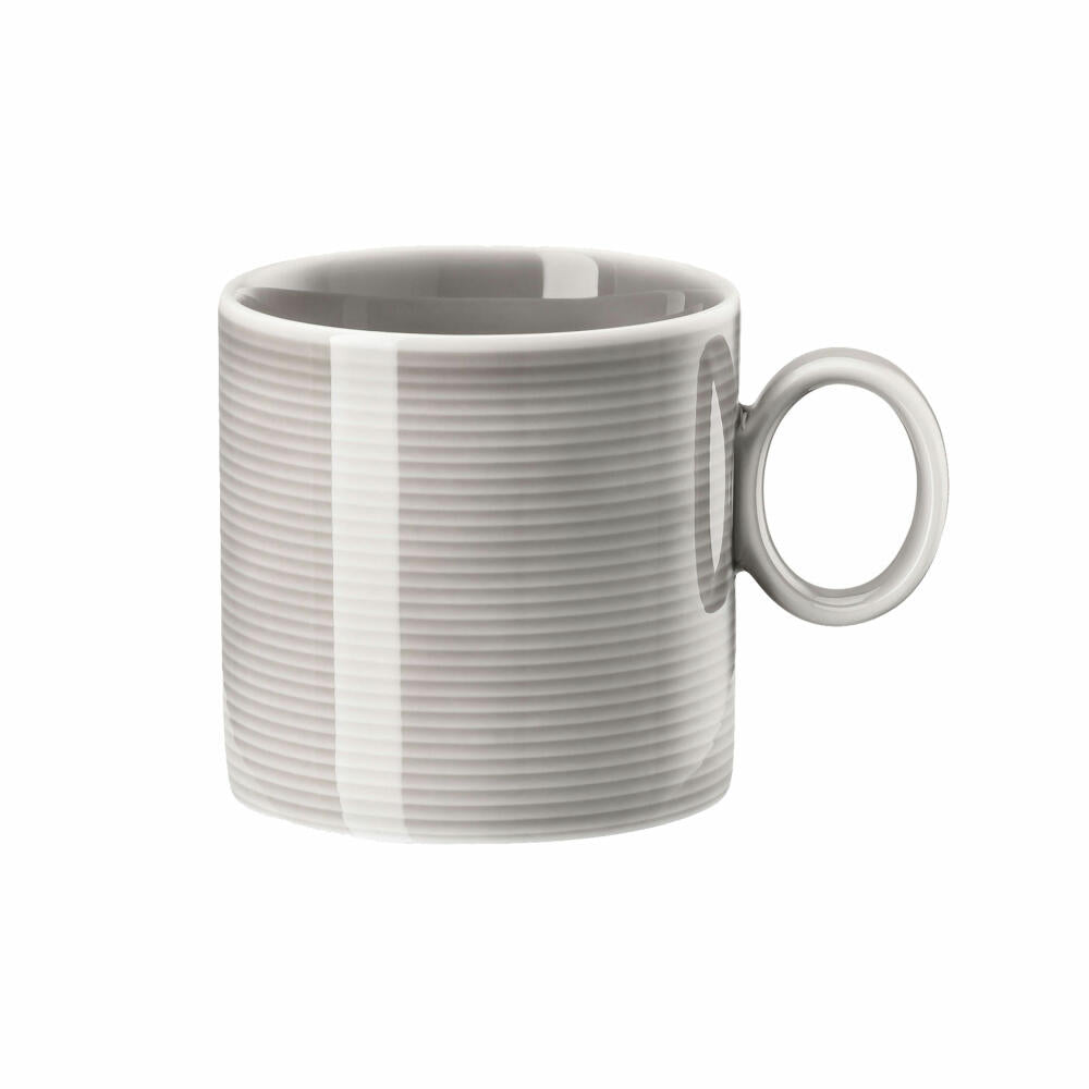 Thomas Loft by Rosenthal Becher mit Henkel, Tasse, Porzellan, Moon Grey, 330 ml, 11900-401917-15503