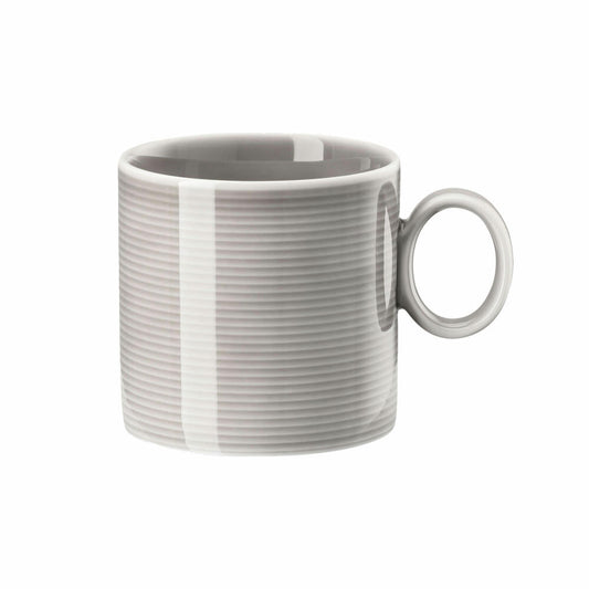 Thomas Loft by Rosenthal Becher mit Henkel, Tasse, Porzellan, Moon Grey, 330 ml, 11900-401917-15503