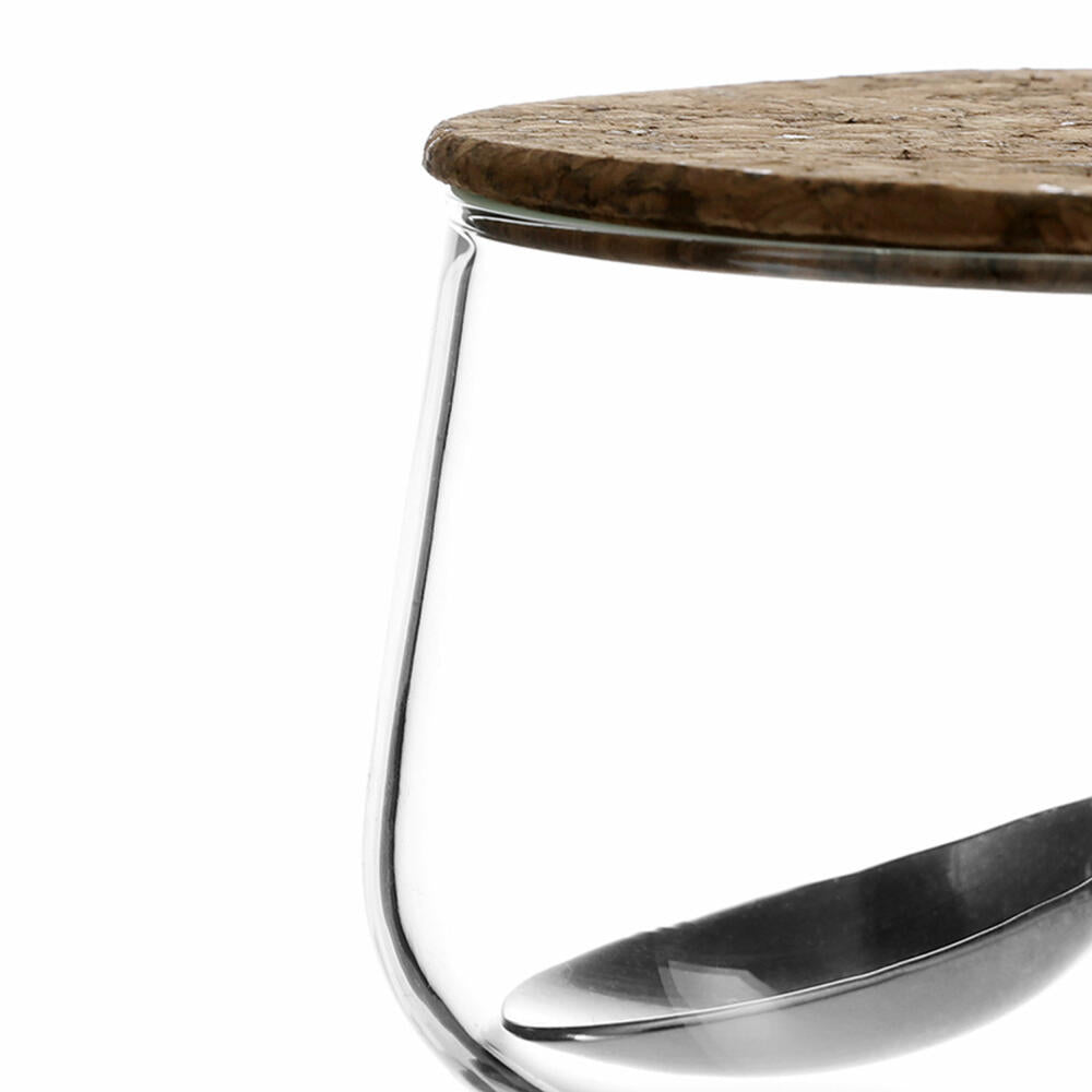 VIVA Classic milk and sugar set, 2-piece, milk jug, sugar bowl, borosilicate glass, V75700