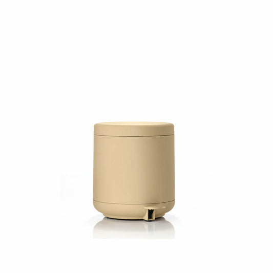 Zone Denmark Pedal Bin Ume, Pedal Bin, Trash can, Cosmetic bin, Bath bin, ABS, Warm Sand, 4 L, 11748