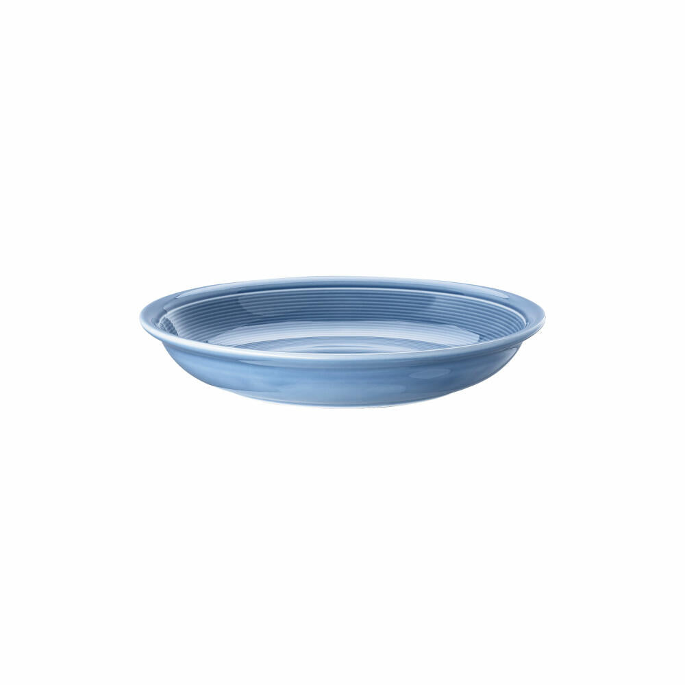 Thomas soup plate Trend Colour Arctic Blue, deep plate, pasta plate, porcelain, blue, 24 cm, 11400-401927-10324