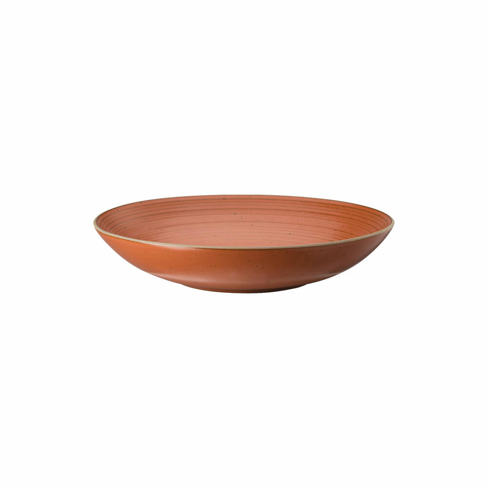 Thomas Nature soup plate, deep plate, bowl, stoneware, coral, 23 cm, 21730-227074-60323
