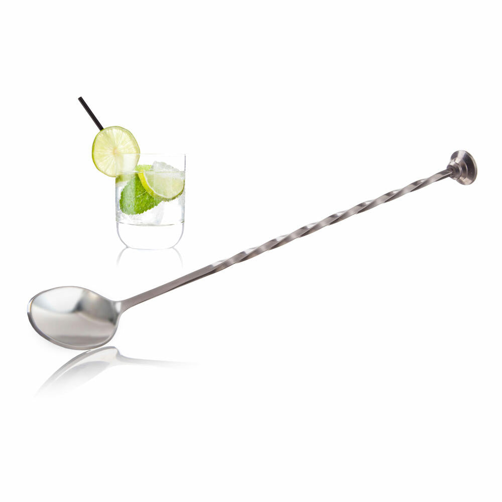 Vacu Vin Bar &amp; Cocktail Spoon, Bar Cutlery, Mixing Spoon, Bar Spoon, Stainless Steel, Silver, 78623606