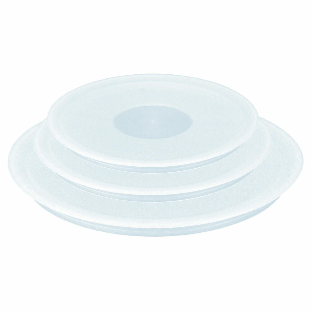 Tefal Ingenio plastic lid set, 3-piece, lid, fresh-keeping lid, for pots and pans, plastic, L98490