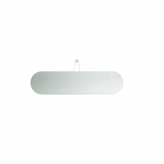 Zone Denmark Wandspiegel A-Wall Mirror, Wand Spiegel, Garderobenspiegel, Flurspiegel, Metall, Soft Grey, 120 x 30 cm, 13589