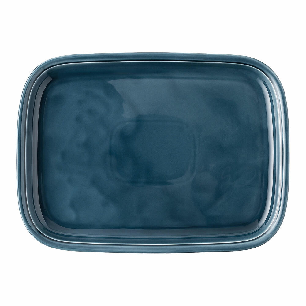 Thomas Trend Colour Platte, Servierplatte, Teller, Porzellan, Night Blue, 33 cm, 11400-401920-12733