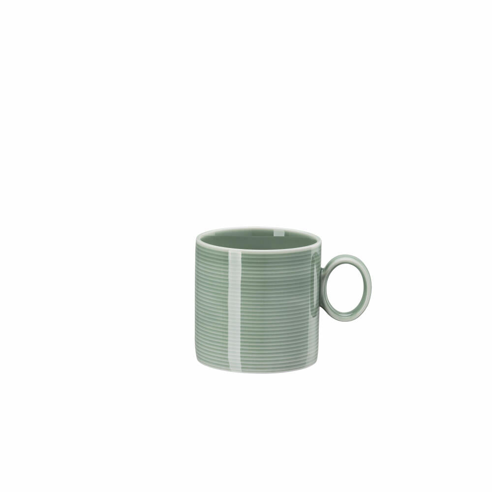 Thomas Becher mit Henkel Loft Colour - Moss Green, Tasse, Porzellan, Grün, 330 ml, 11900-401925-15503