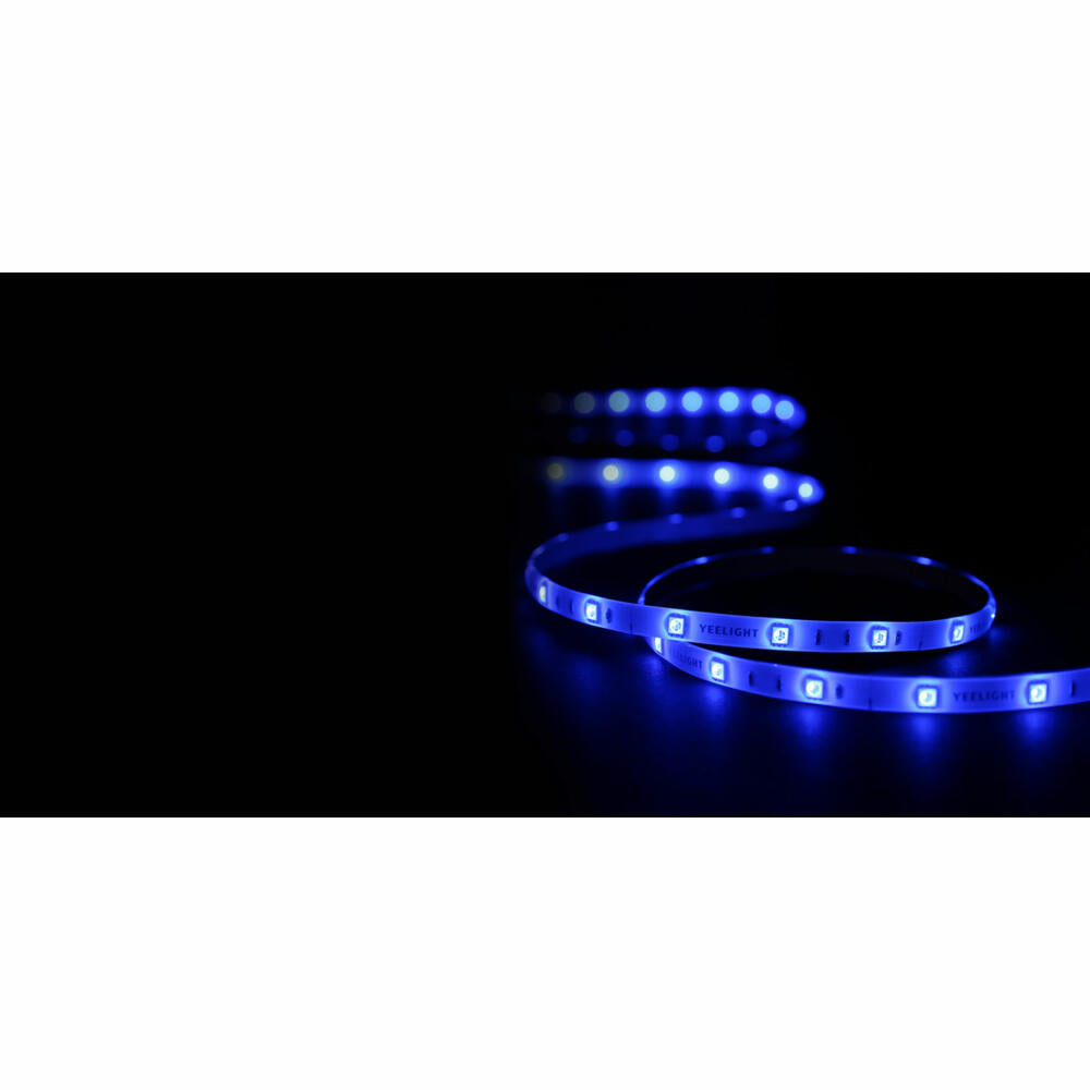 Yeelight LED Streifen Aurora Lightstrip Plus, Light Strip, Dimmbar, Erweiterbar, Smarte Steuerung, RGB, 2 Meter, DD0043W0EU