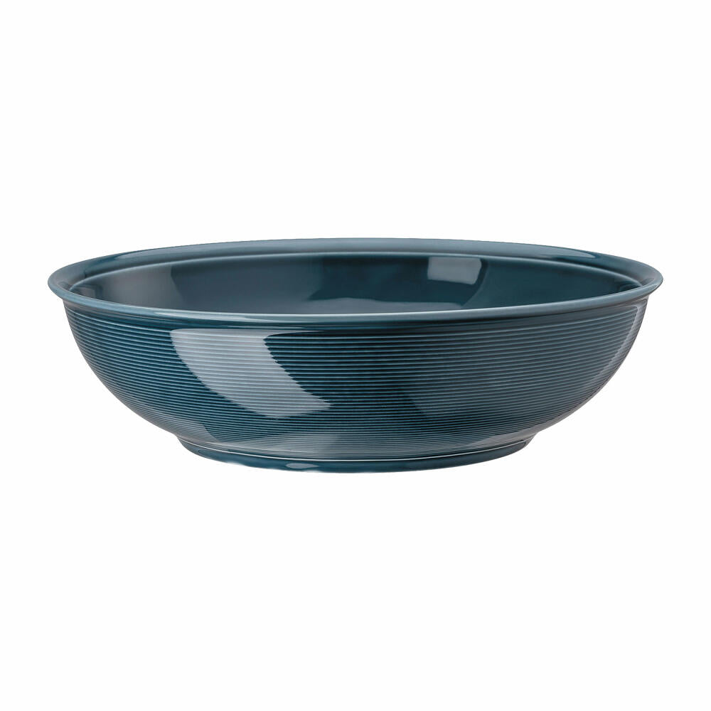 Thomas Trend Colour Schüssel flach, Schale, Porzellan, Night Blue, 32 cm, 11400-401920-13032