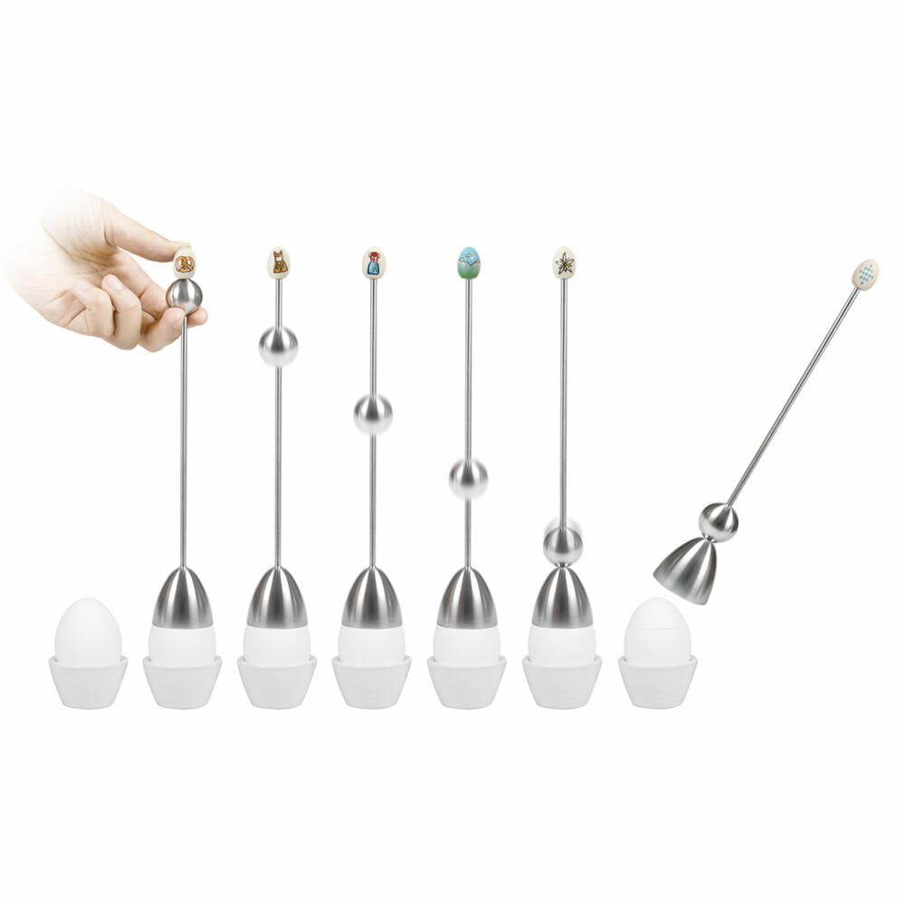 Take2 Clack Dahoam Eggshell Breaking Point Maker Edition Lederhose, Egg Topper, Egg Topper, Egg Opener, Egg Cracker, 99062