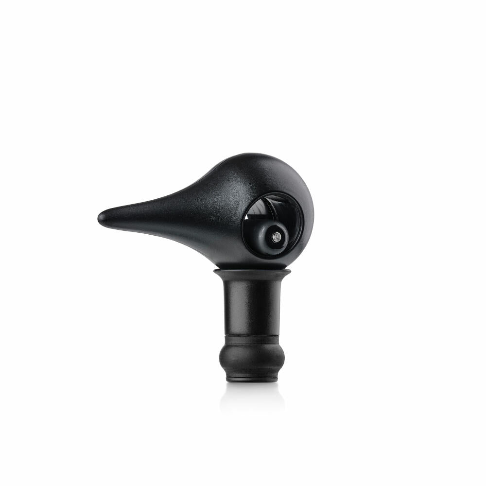 Zone Denmark wine stopper Rocks Bird, bottle stopper, wine stopper, bottle closure, silicone / ABS, black, 11854