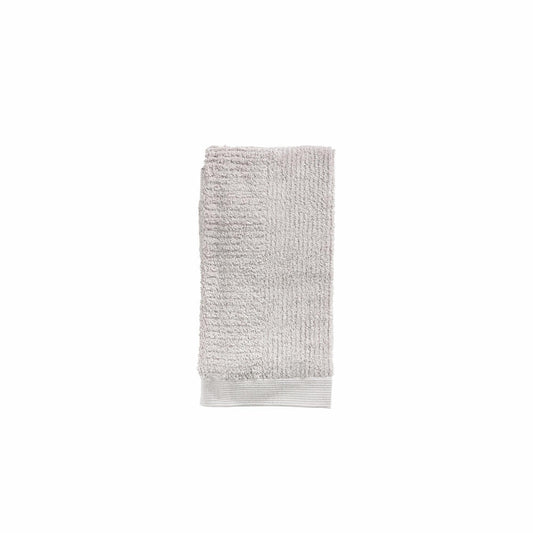 Zone Denmark Towel Classic, Bath Towel, Shower Towel, Cotton, Soft Grey, 100 x 50 cm, 331181