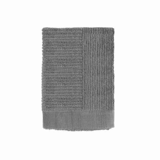 Zone Denmark Towel Classic, Bath Towel, Guest Towel, Cotton, Grey, 70 x 50 cm, 330309