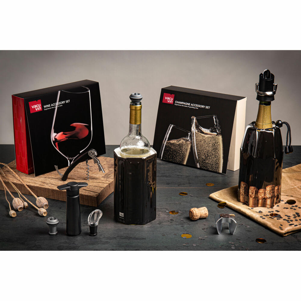 Vacu Vin Champagne Accessory Gift Set 3-piece, Champagne Accessories, 38899606