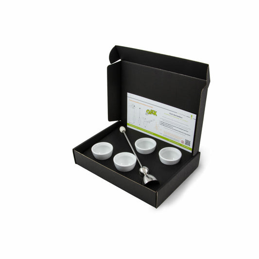 Take2 Clack Geschenkbox Set, 4-tlg., Eierschalensollbruchstellenverursacher, Eierbecher, Eierköpfer, Eieröffner, Eierknacker, 99010