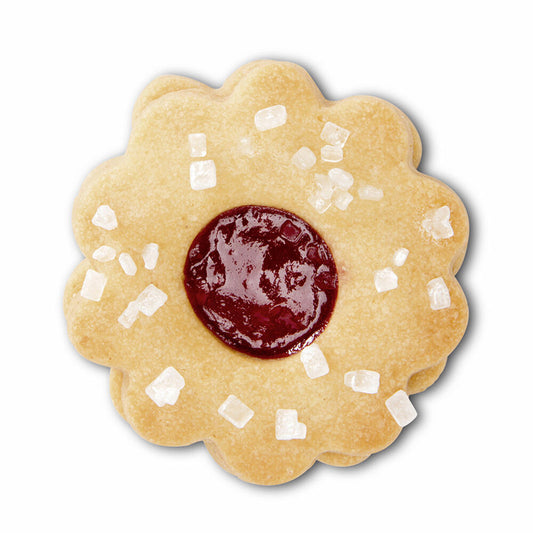 Städter Ausstecher Mandelring Gewellt, Ausstechform, Plätzchenform, Keks, Plätzchen, Edelstahl, Ø 4 cm, 124028