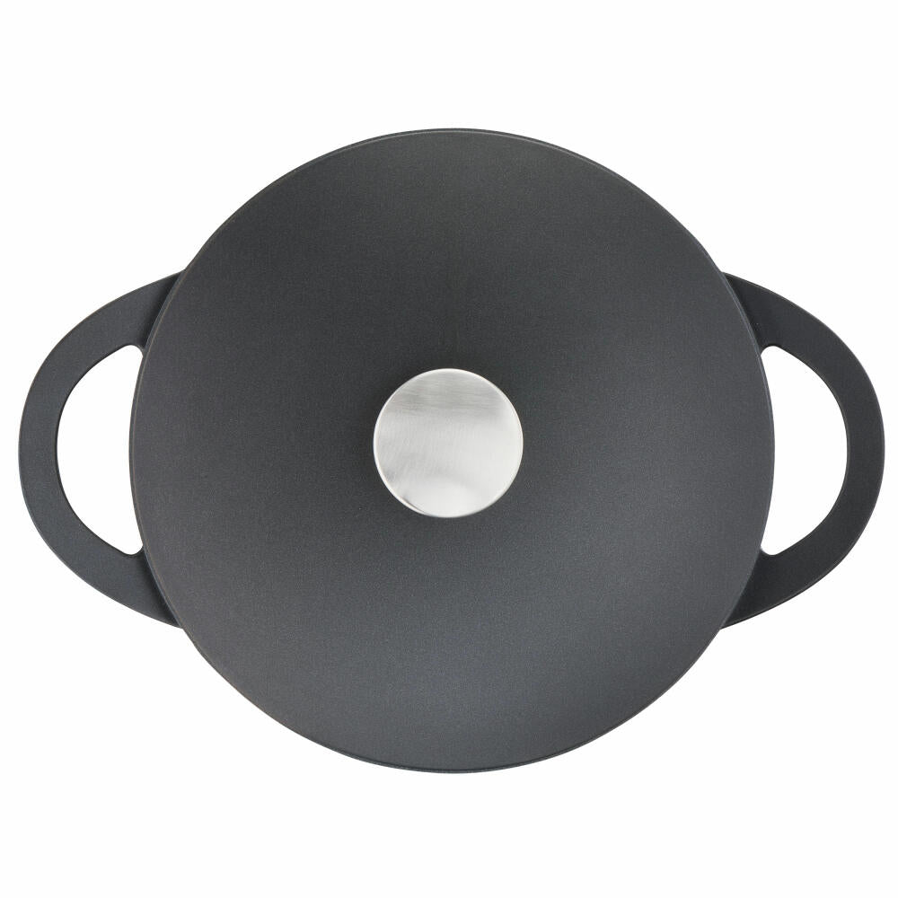 Tefal Trattoria casserole dish, cooking pot, pot, frying pan, suitable for induction, cast aluminum, Ø 28 cm, E21853