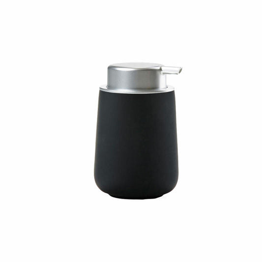 Zone Denmark Soap Dispenser Nova, Soap Dispenser, Dosing Dispenser, Porcelain, Black, 250 ml, 330097