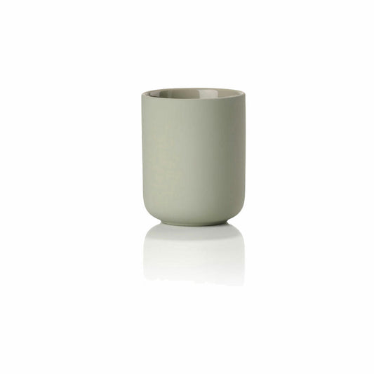 Zone Denmark toothbrush cup Ume, toothbrush cup, stoneware, eucalyptus, H 10.3 cm, 331856