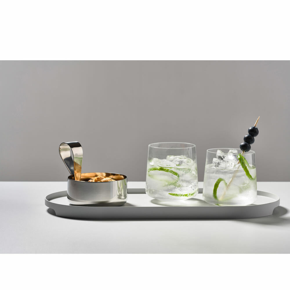 Zone Denmark Twisterglas Rocks, set of 3, water glass, drinking glass, cocktail glass, glass, crystal glass, 300 ml, 15170