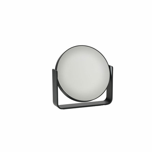 Zone Denmark table mirror Ume, cosmetic mirror, mirror, 5x magnification, aluminum lacquered / glass, black, 28222