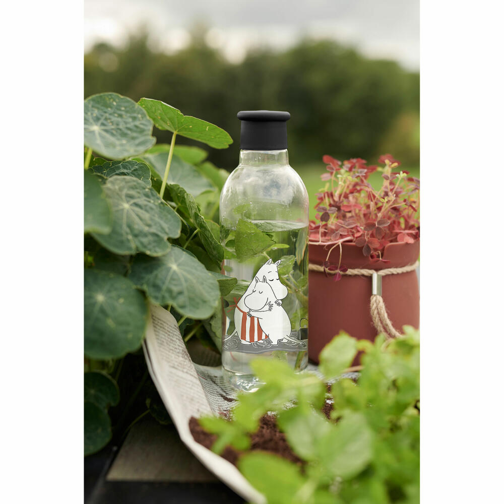 Rig-Tig Trinkflasche Drink-It Moomin, Wasserflasche, Flasche, Tritan, Kunststoff, Black, 750 ml, Z00701-3