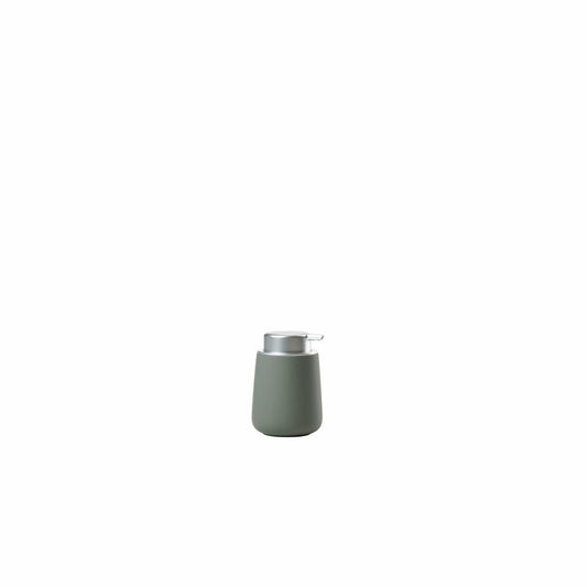 Zone Denmark soap dispenser Nova, soap dispenser, dosing dispenser, porcelain, olive green, 250 ml, 28099