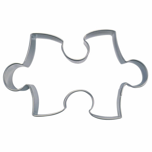 Städter cookie cutter puzzle piece, cookie cutter, cookie shape, biscuit, cookies, stainless steel, 9 cm, 198012