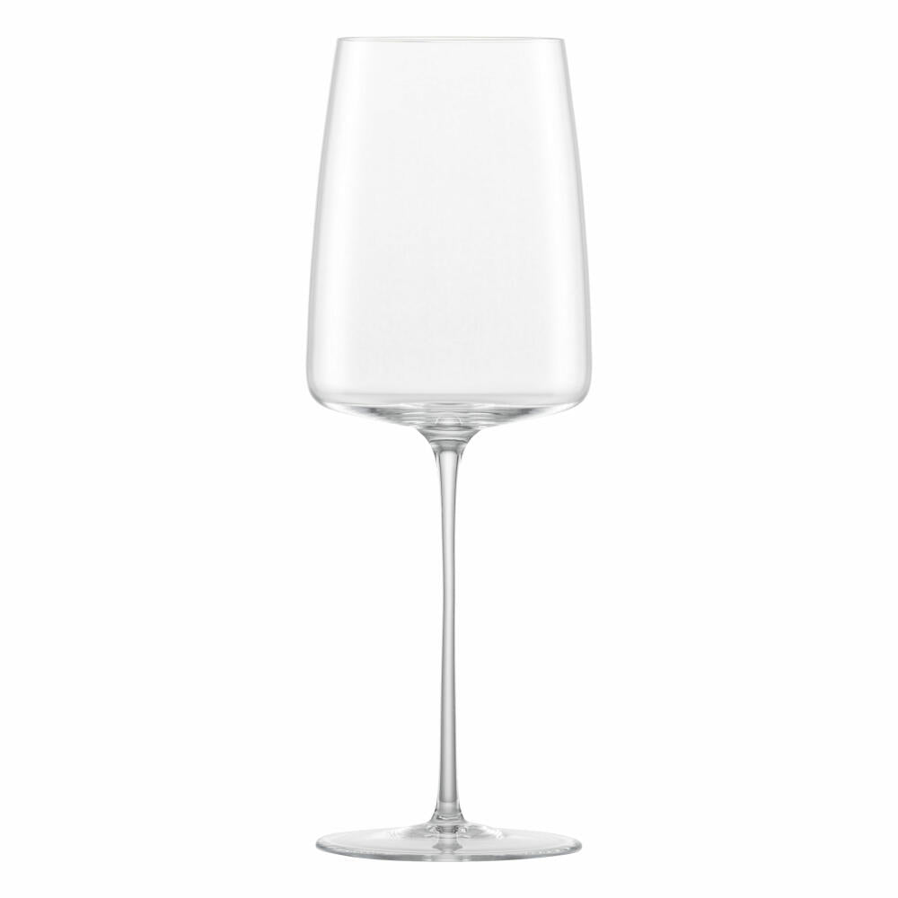 Zwiesel Glas Handmade Weinglas Simplify Leicht & Frisch 2er Set, Wein Glas, 382 ml, 122057