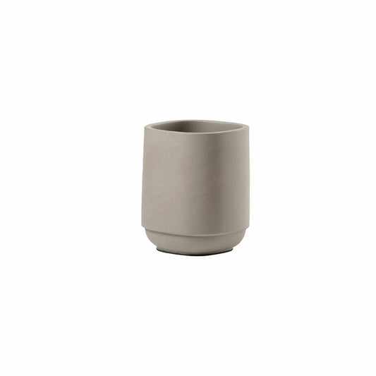 Zone Denmark Toothbrush Cup Time, Toothbrush Cup, Concrete, H 9.8 cm, 28124