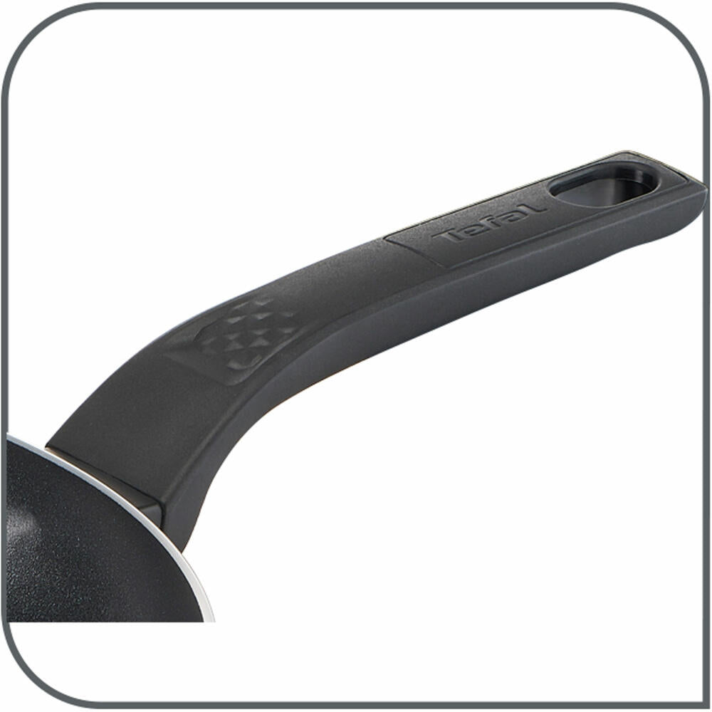 Tefal Easy Cook &amp; Clean wok pan, wok pan, titanium non-stick coating, aluminum, Ø 28 cm, B55519