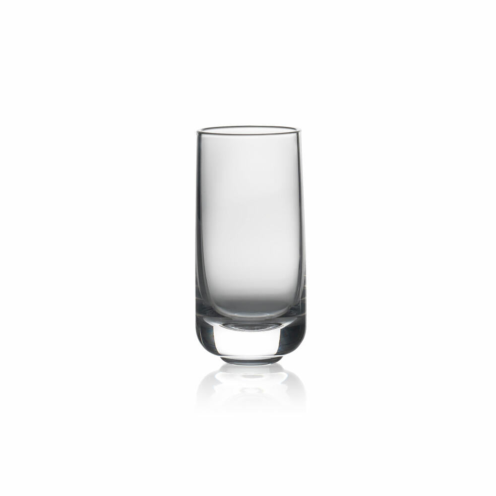 Zone Denmark Shooter Rocks, set of 3, shot glass, stamper, glass, crystal glass, H 8 cm, 10601