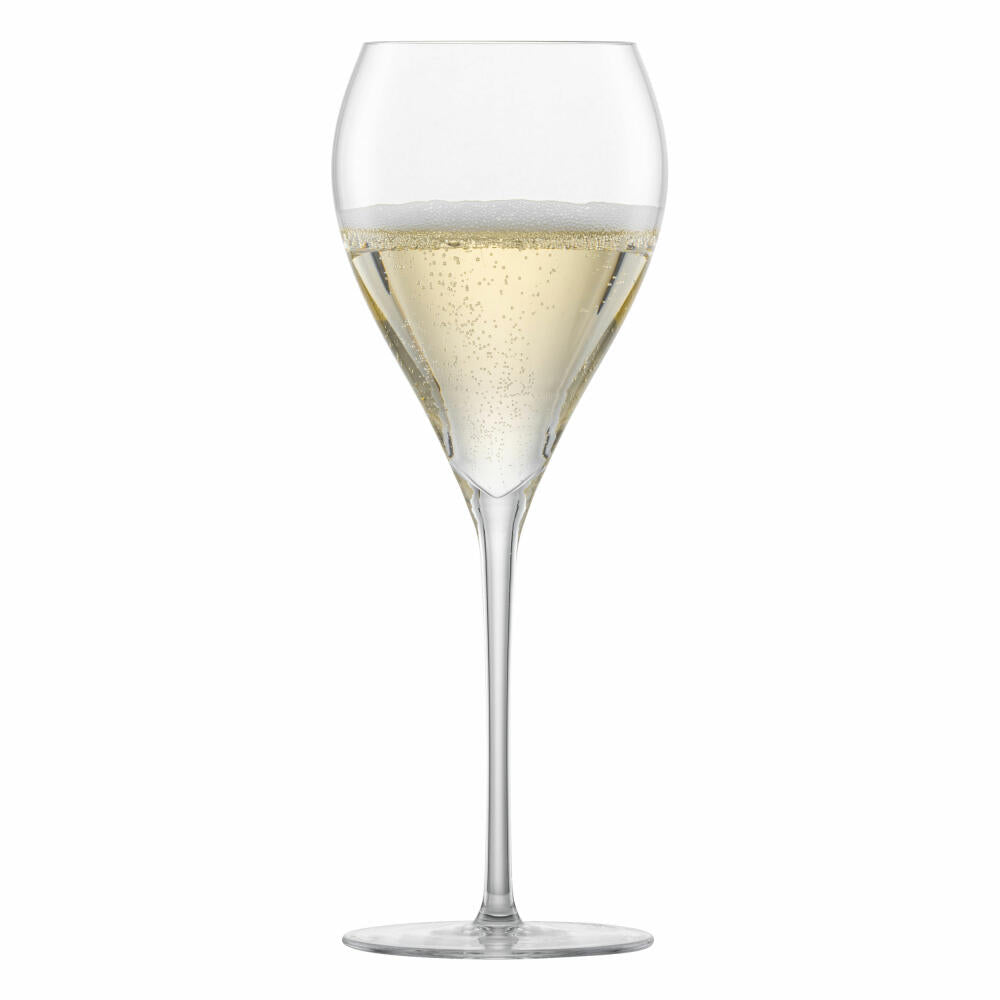 Schott Zwiesel Premium Sparkling Wine Glass Bar Special with Effervescence Point Set of 6, 384 ml, 121545