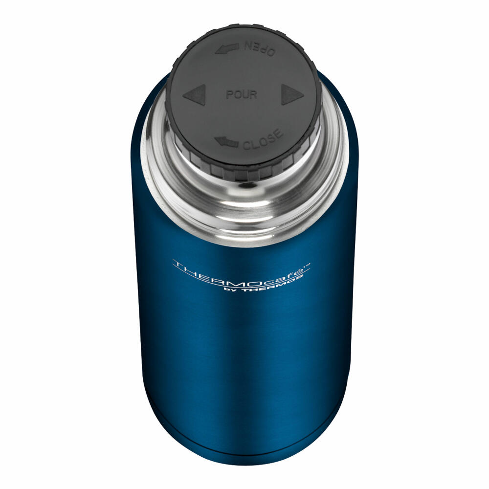 Thermos Isolierflasche Everyday, Isoflasche, Thermoflasche, Iso Flasche, Edelstahl, Saphire Blue, 700 ml, 4058.259.070